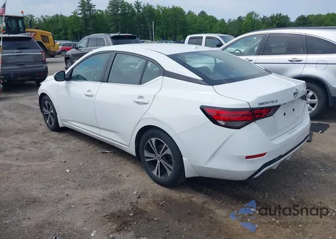 2020 Nissan Sentra Sv Xtronic Cvt z USA, uszkodzony, nr VIN 3N1AB8CV2LY309521